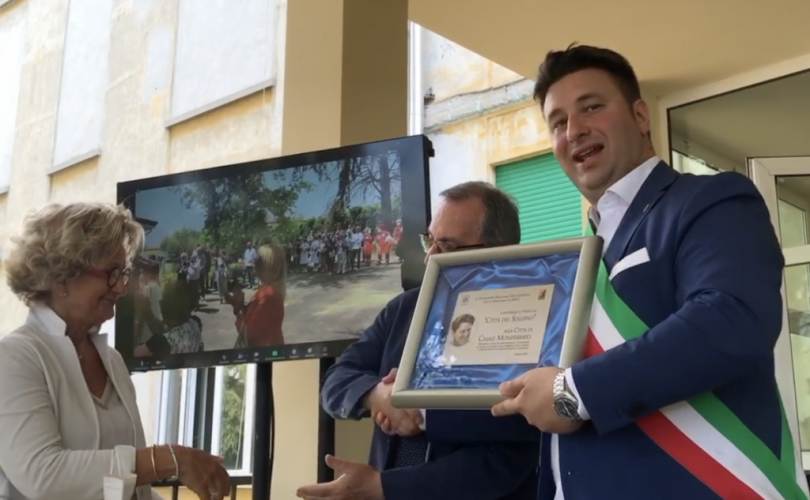 VIDEO- L'Inaugurazione del
rinnovato giardino dell'Hospice Zaccheo